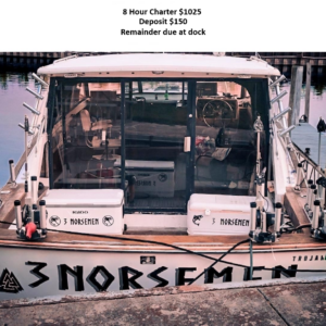 8 hour AM Charter Deposit